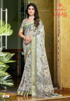 Libas By Kashvi Dull Moss Gold Zari Wholesale Daily Wear Saree In India

